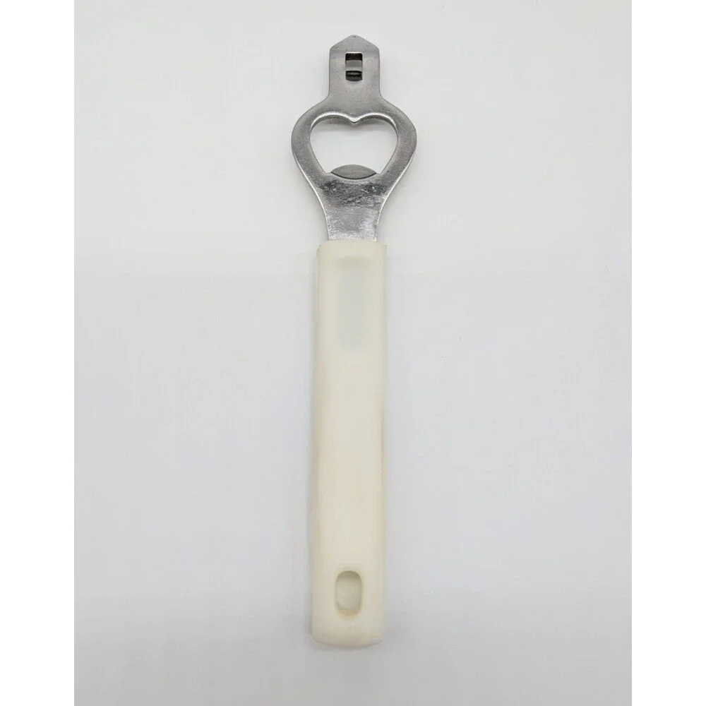 Vintage Rowoco Stainless Steel Bottle Opener Korea Church Key Can Piercer